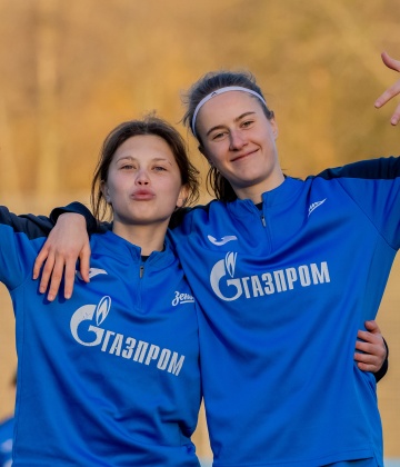 Фоторепортаж: тренировка женской молодежной команды перед выездным матчем с «Динамо»-м