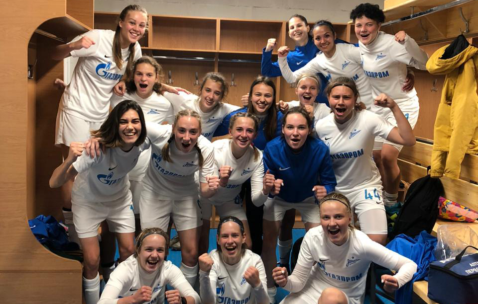 Молодежная команда «Зенита» обеспечила себе место в финальной части Первой лиги по футболу среди женских команд