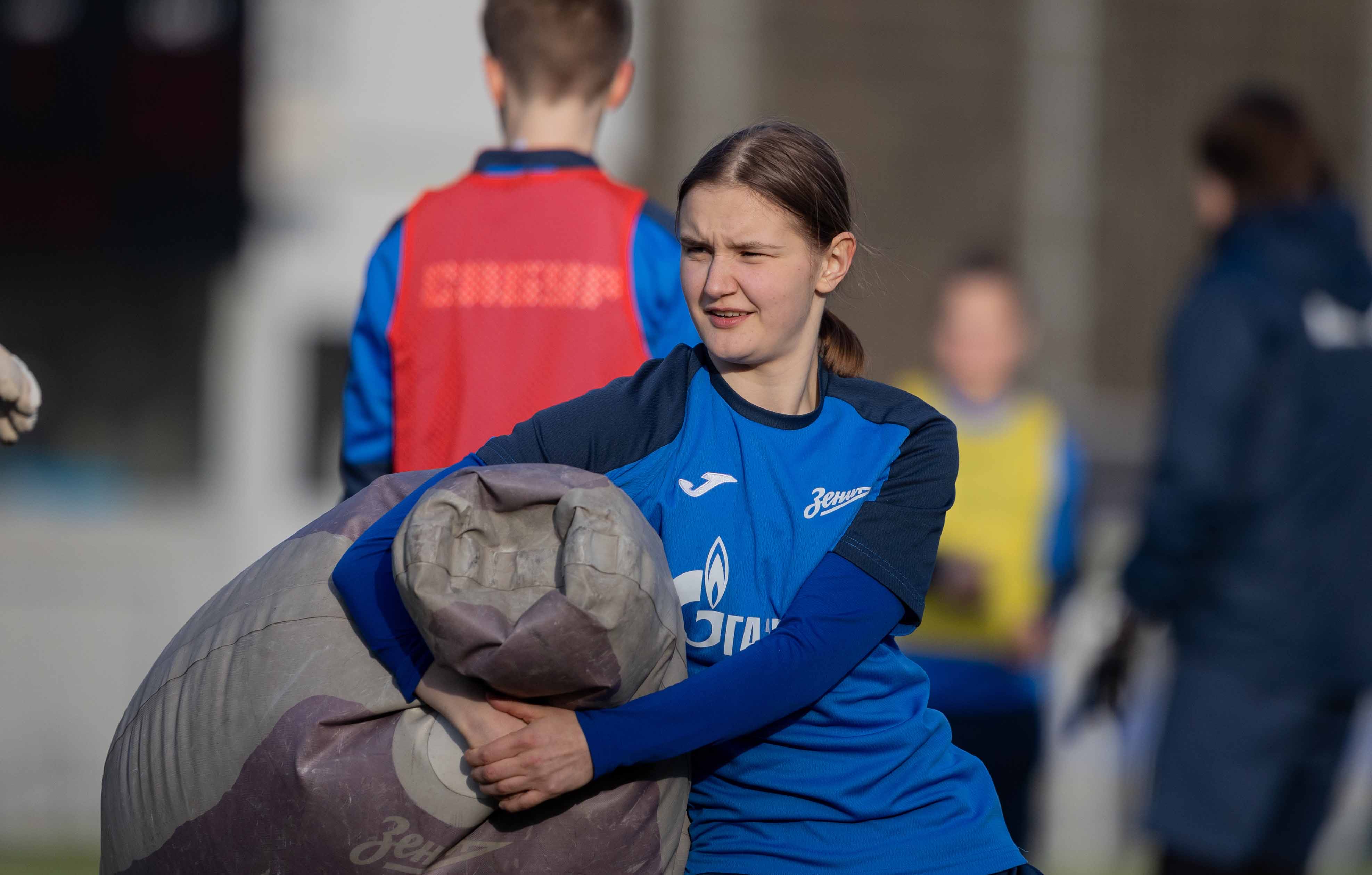 Мария Копцова: «Игра была тяжелая, особенно первый тайм» - новости на  официальном сайте ФК Зенит