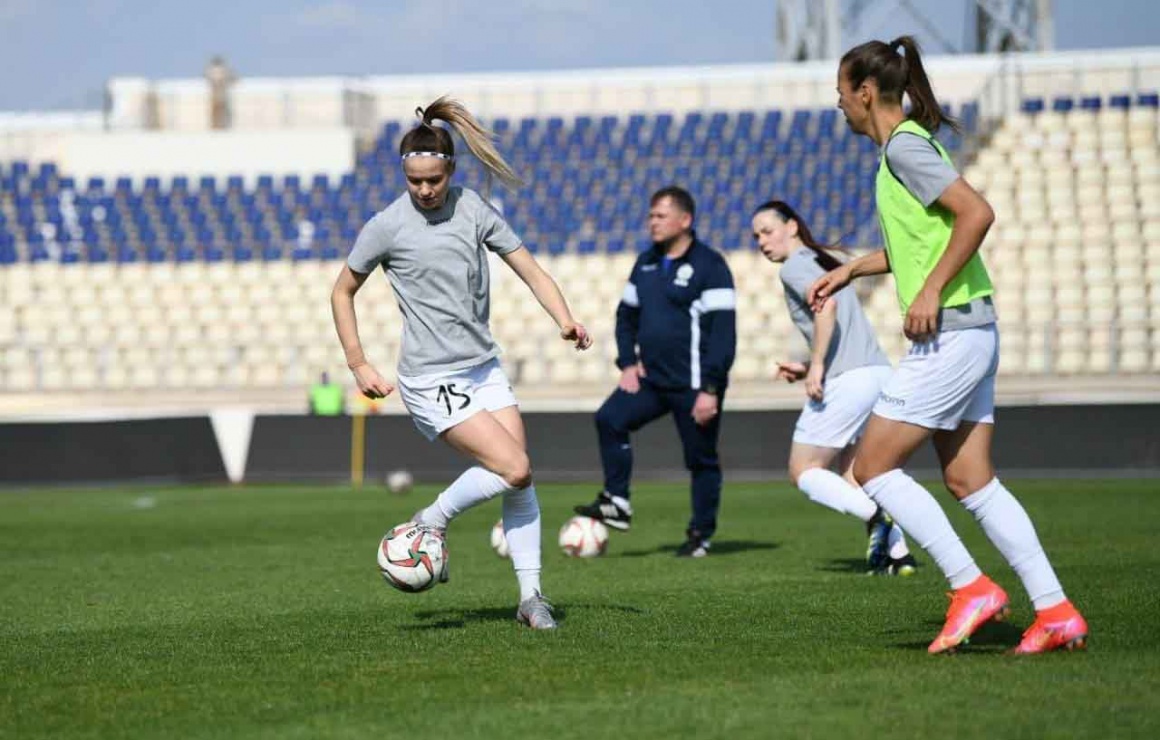 Анастасия Шуппо и Юлия Слесарчик вышли на поле в стартовом составе сборной Белоруссии