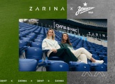 Бренд ZARINA стал официальным партнером женской футбольной команды «Зенит»
