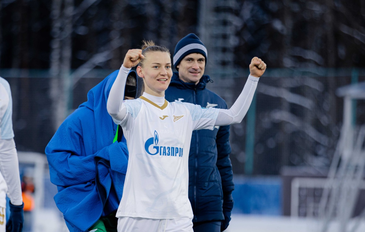Габриэла Гживиньска: «Рада, что впервые удалось забить два гола за „Зенит“»