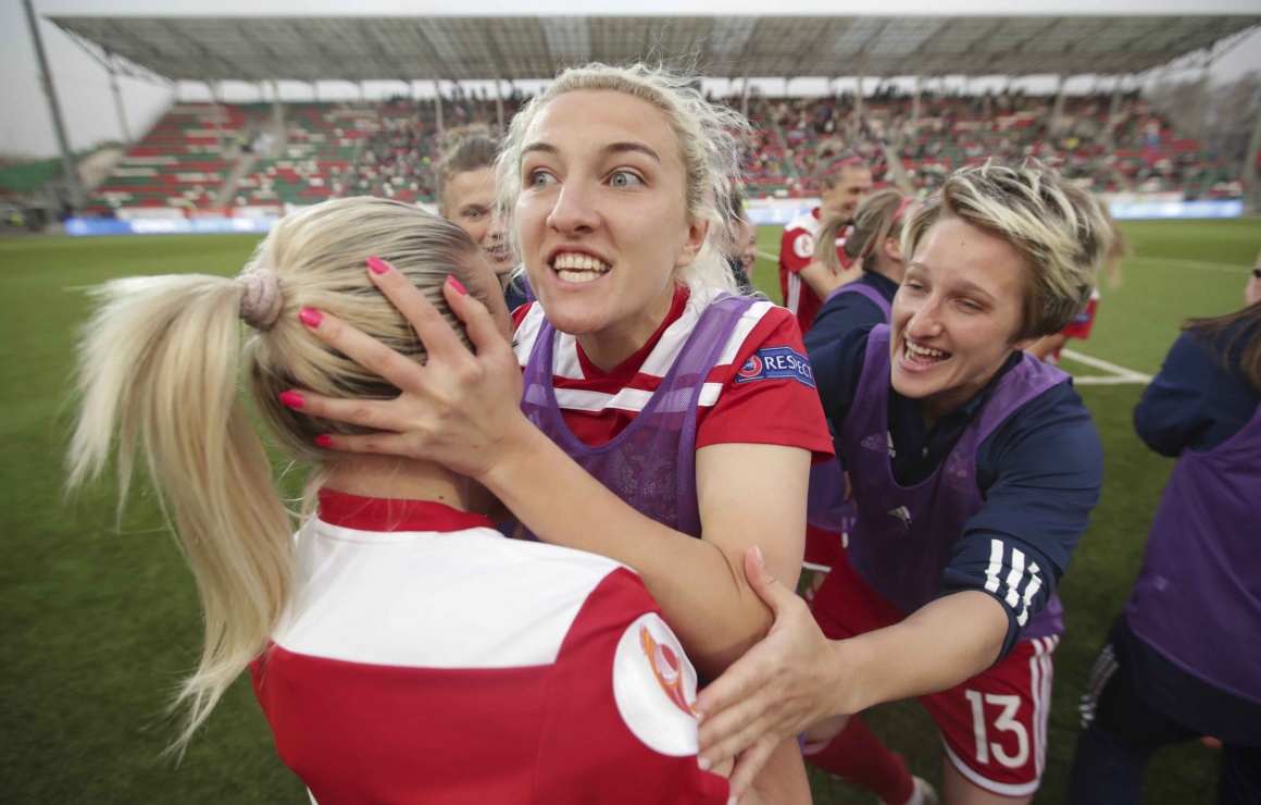 Женская сборная России по футболу вышла в финальную стадию Евро-2022
