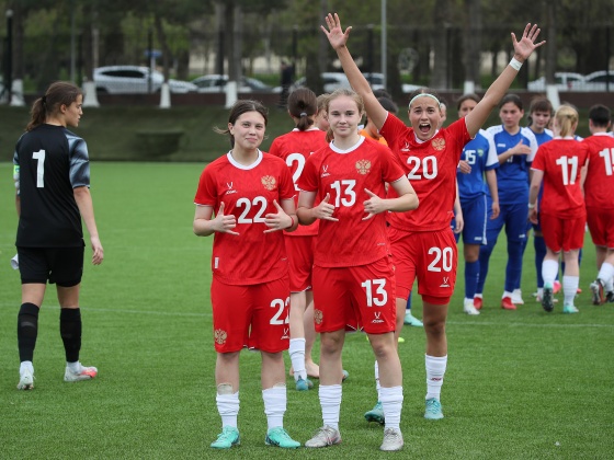 Молодежная сборная России разгромила сверстниц из Узбекистана — 10:0